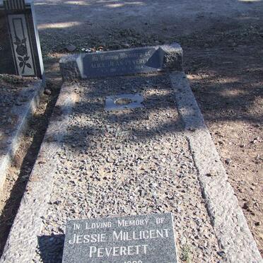 PEVERETT Alice Jean 1911-1964 :: PEVERETT Jessie Millicent 1914-1993