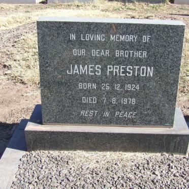 PRESTON James 1924-1978