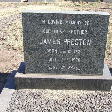 PRESTON James 1924-1978