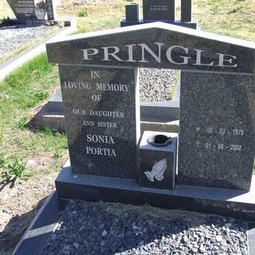 PRINGLE Sonia Portia 1979-2002