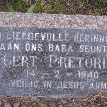 PRETORIUS Gert -1940