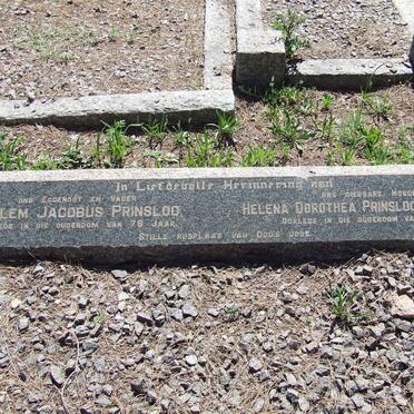 PRINSLOO Willem Jacobus &amp; Helena Dorothea REYNDERS