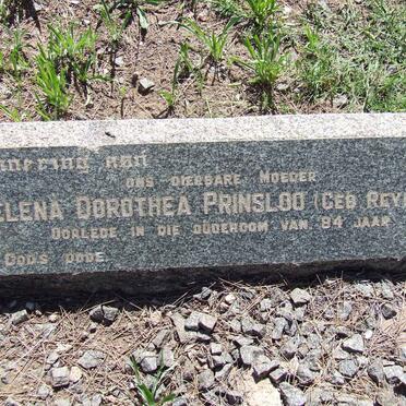 PRINSLOO Helena Dorothea nee REYNDERS