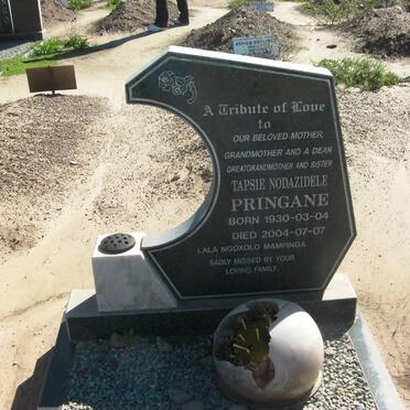 PRINGANE Tapsie Nodazidele 1930-2004