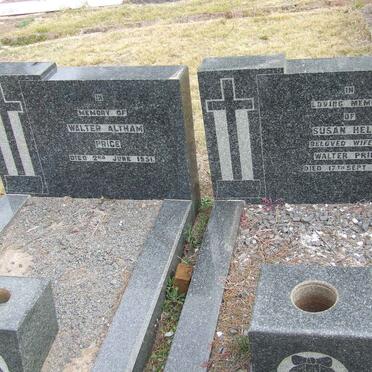 PRICE Walter Altham -1951 &amp; Susan Helen -1943