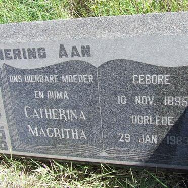 PRINSLOO Catherina Magritha 1895-1983