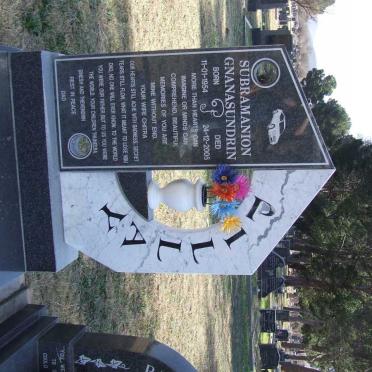 PILLAY Subramanion Gnanasundrin 1954-2005