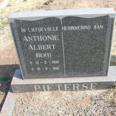 PIETERSE Anthonie Albert 1916-1991