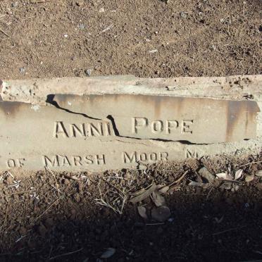 POPE Annie