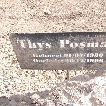 POSMAN Thys 1930-1996