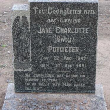 POTGIETER Jane Charlotte 1949-1951