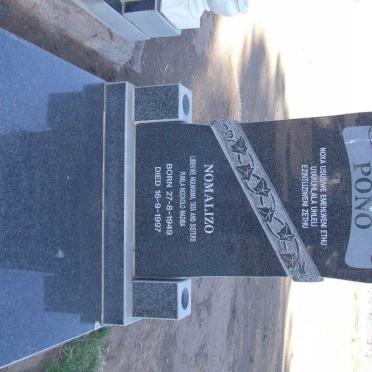 PONO Nomalizo 1949-1997