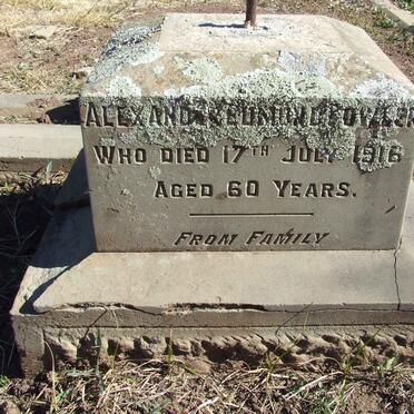 POWLER Alexander Edmund -1916