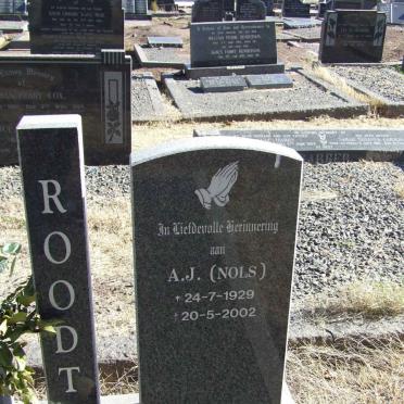 ROODT A.J. 1929-2002