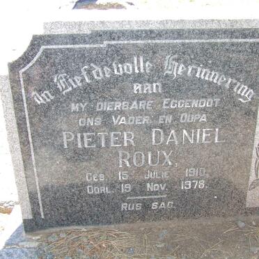 ROUX Pieter Daniel 1910-1978
