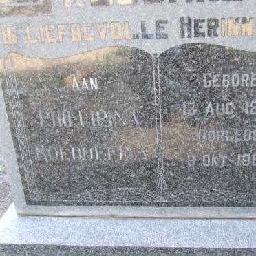 REDGARD Philipina Roedolfina 1883-1962