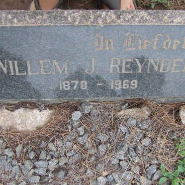 REYNDERS Willem J. 1878-1969