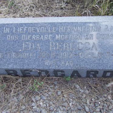 REDGARD Eda Rebecca nee KIRCHOFF 1912-1972