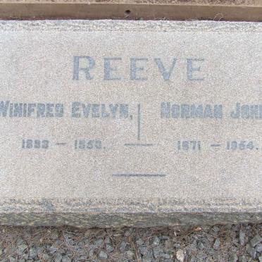 REEVE Norman John 1871-1954 &amp; Winifred Evelyn 1893-1951