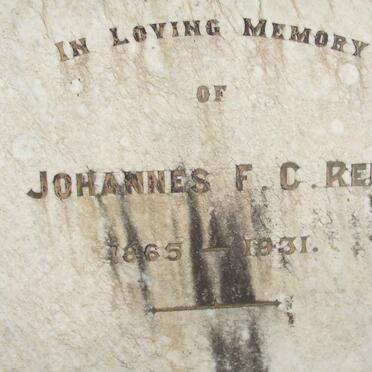 REIN Johannes F.C. 1865-1931 