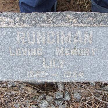 RUNGIMAN Lily 1889-1954