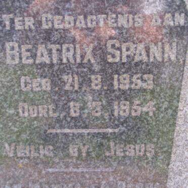 SPANN Beatrix 1953-1954