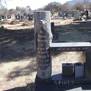 SPIRES Vogan D. 1960-1983