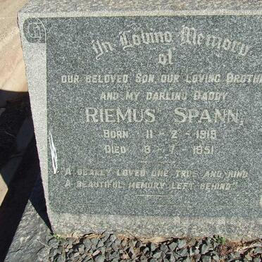 SPANN Riemus 1919-1951