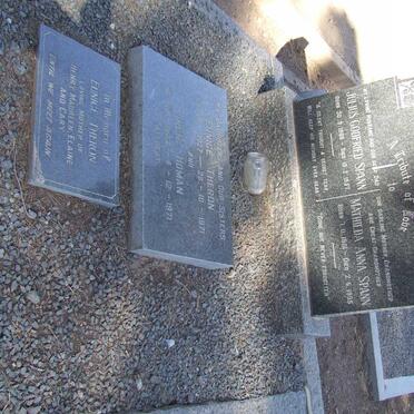 SPANN Julius Godfried 1889-1957 &amp; Mathilda Anna 1901-1995 :: THERON Eunice 1927-1971 :: HOMAN Irene 1933-1971
