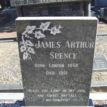 SPENCE James Arthur 1858-1951