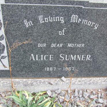 SUMNER Alice 1887-1967