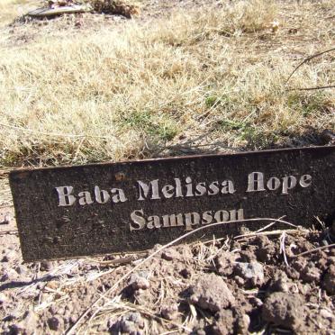 SAMPSON Melissa Hope