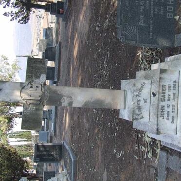 SAKER John 1881-1952