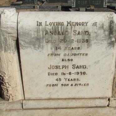 SAHD Assaad -1938 :: SAHD Joseph -1936