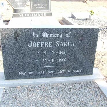 SAKER Joffre 1916-1980