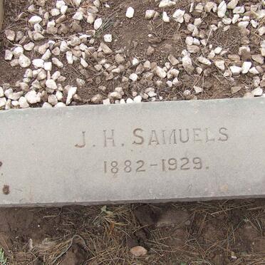 SAMUELS J.H. 1882-1929