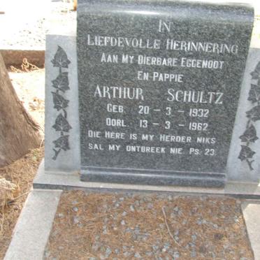 SCHULTZ Arthur 1932-1962