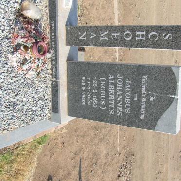 SCHOEMAN Jacobus Johannes Albertus 1953-2004