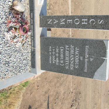 SCHOEMAN Jacobus Johannes Albertus 1953-2004