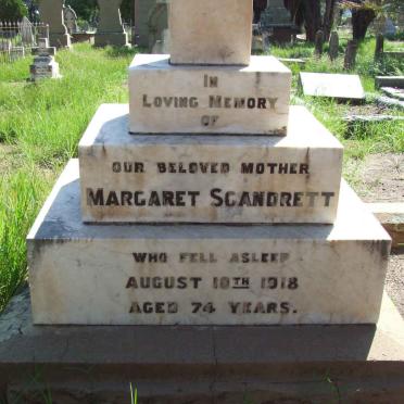 SCANDRETT Margaret -1918