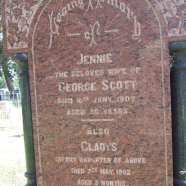 SCOTT Jenny -1907 :: SCOTT Gladys -1902