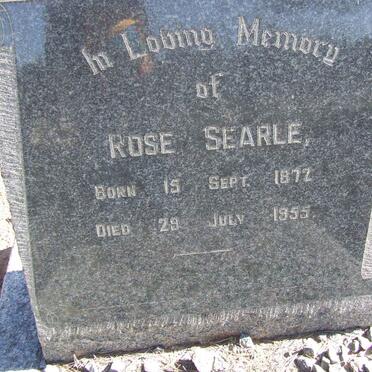 SEARLE Rose 1972-1955