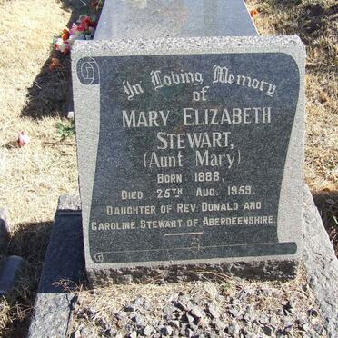 STEWART Mary Elizabeth 1888-1959