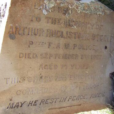 STEELE Arthur Hudlistone  -1877