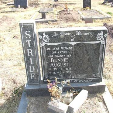 STRIDE Bennie August 1941-1983