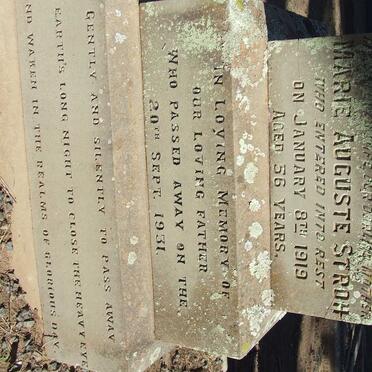 STROH ? -1931 &amp; Marie Auguste -1919