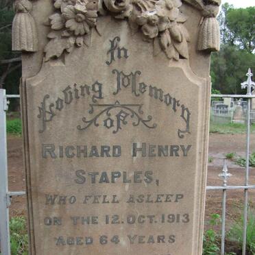 STAPLES Richard Henry -1913
