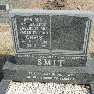 SMIT Chris 1919-1989