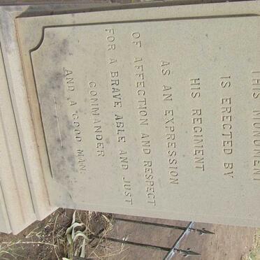 Memorial dedicated to Captain William Smith