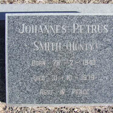 SMITH Johannes Petrus 1943-1979